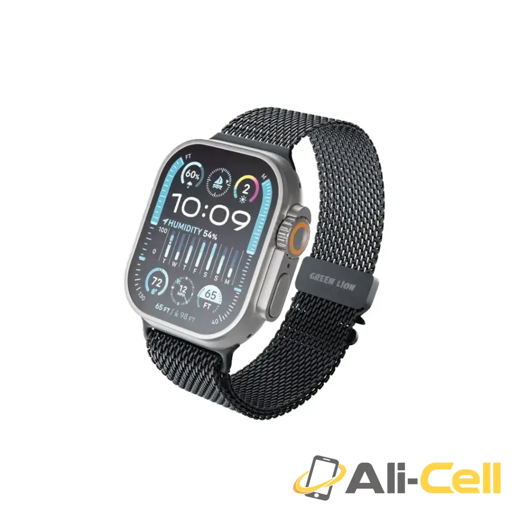 Green Lion Milanese Loop Strap For iWatch 42/44/45/46/49mm