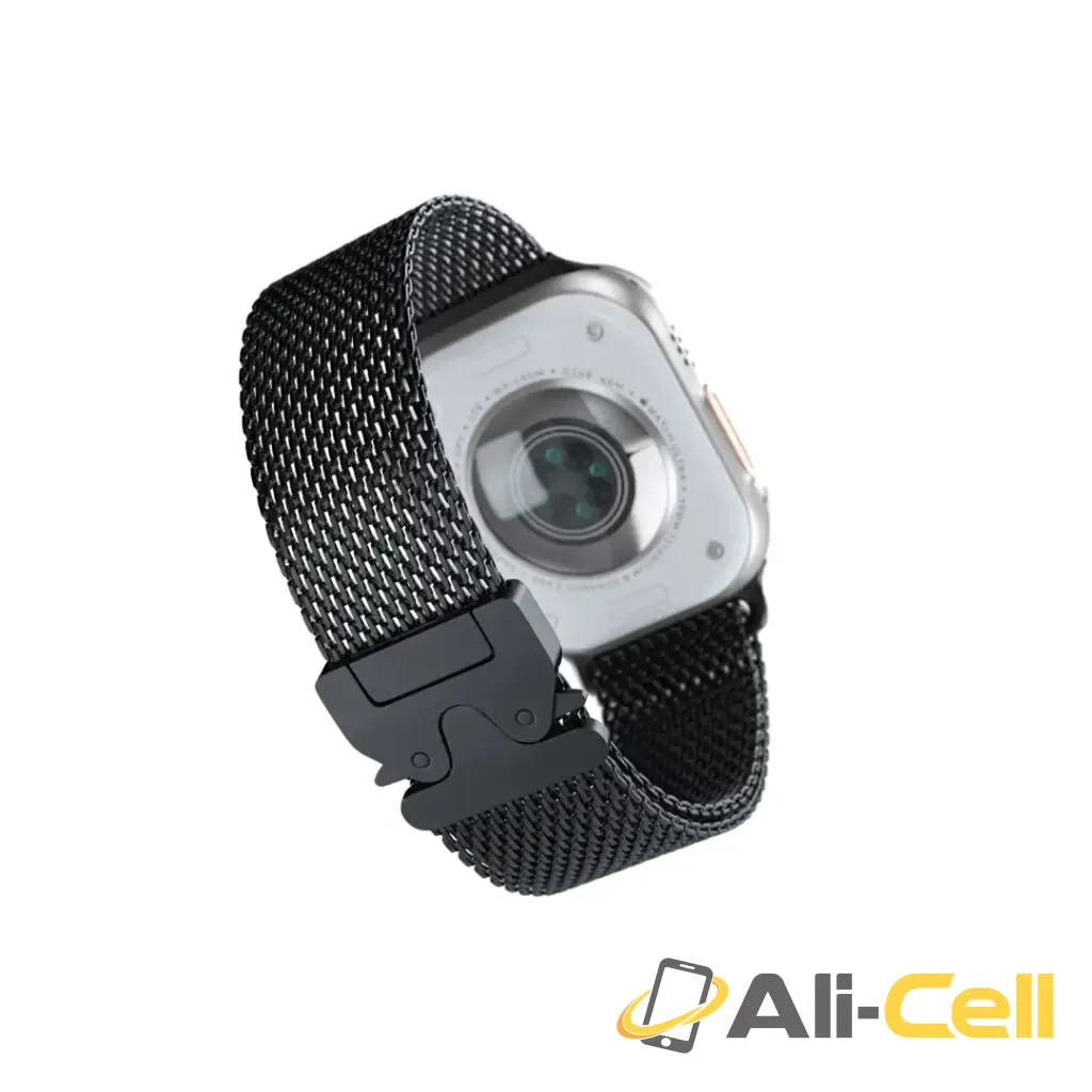Green Lion Milanese Loop Strap For iWatch 42/44/45/46/49mm — 2