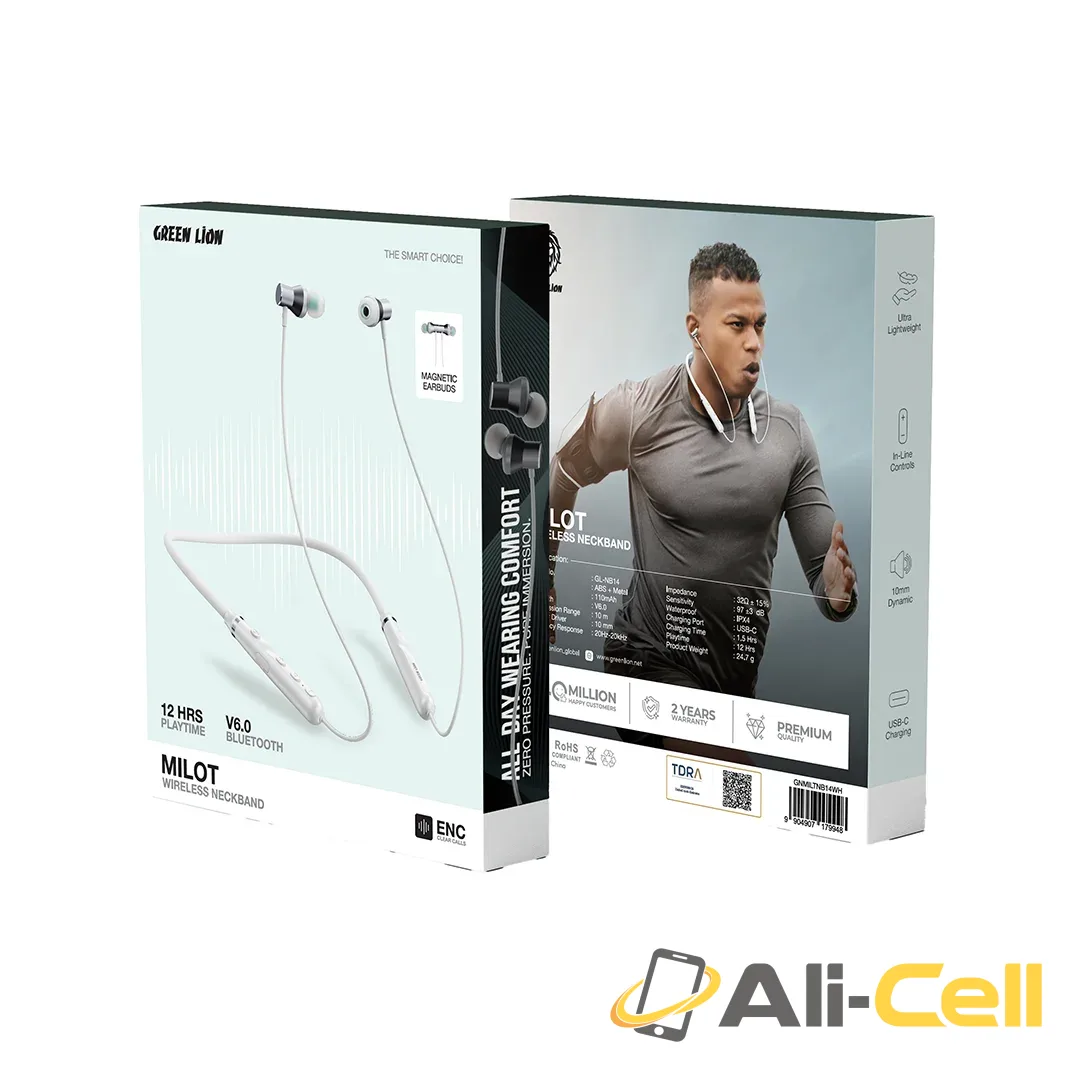 Green Lion Milot Wireless Neckband — 2