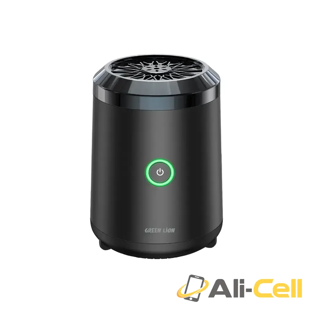 Green Lion Mini Bakhour Pro With Quran Speaker - Black