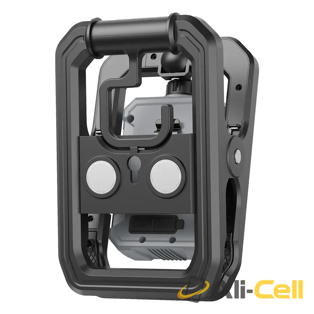 Green Lion Mini Clip LED Rechargeable & Dual Color Light - Black — 3