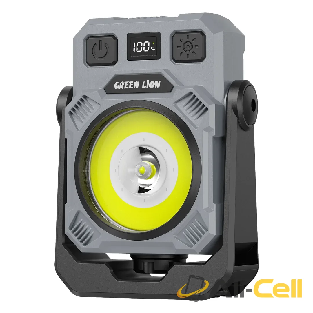 Green Lion Mini LED Rechargeable & Dual Color Light - Black
