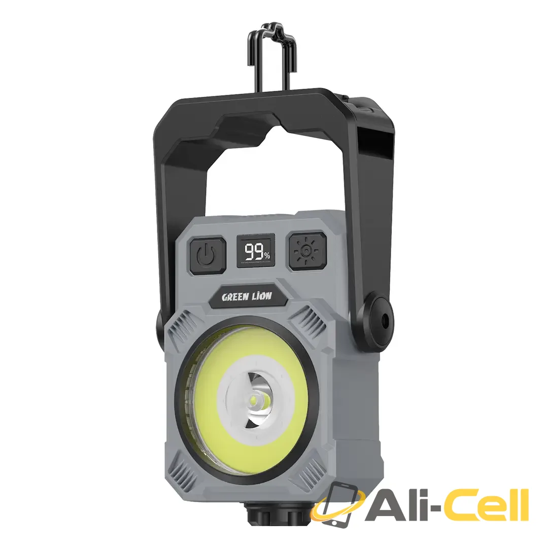 Green Lion Mini LED Rechargeable & Dual Color Light - Black — 3