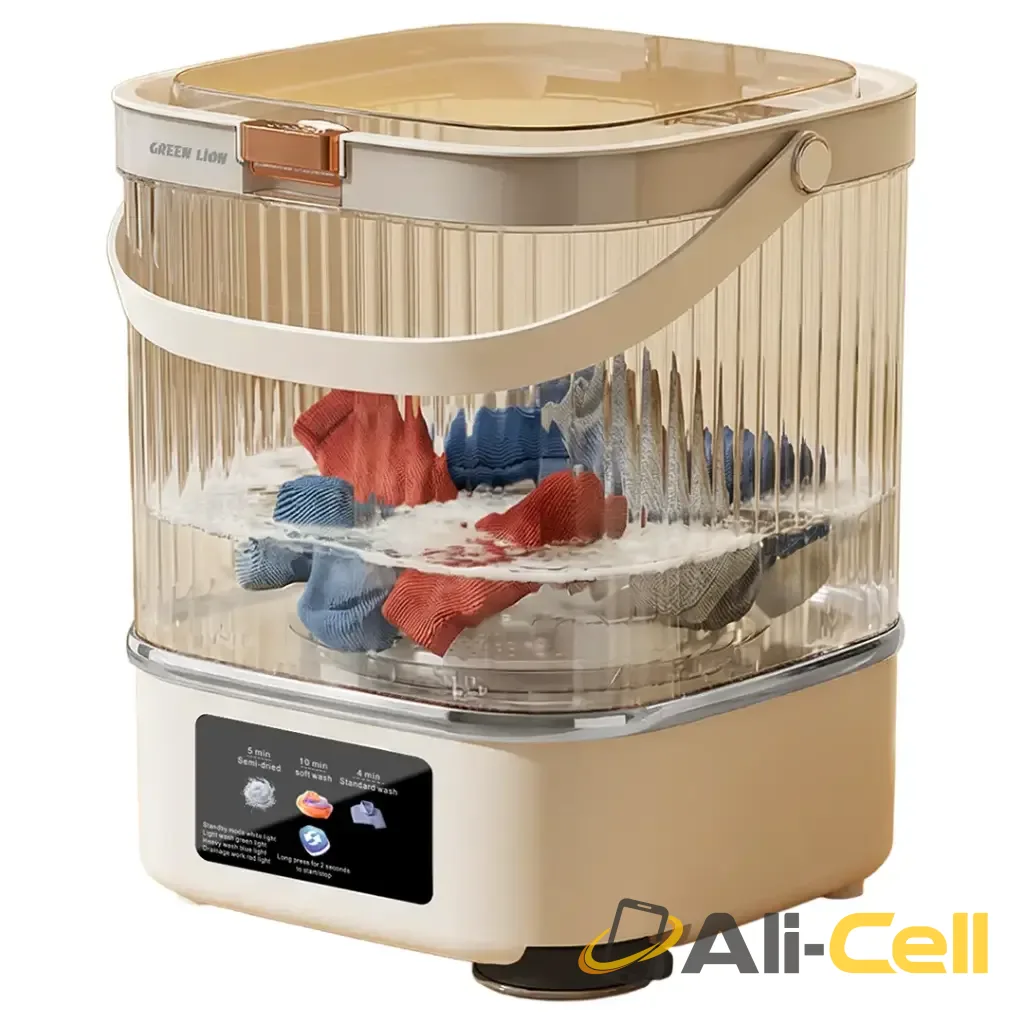 Green Lion Mini Wash 12L Portable Washing Machine - White