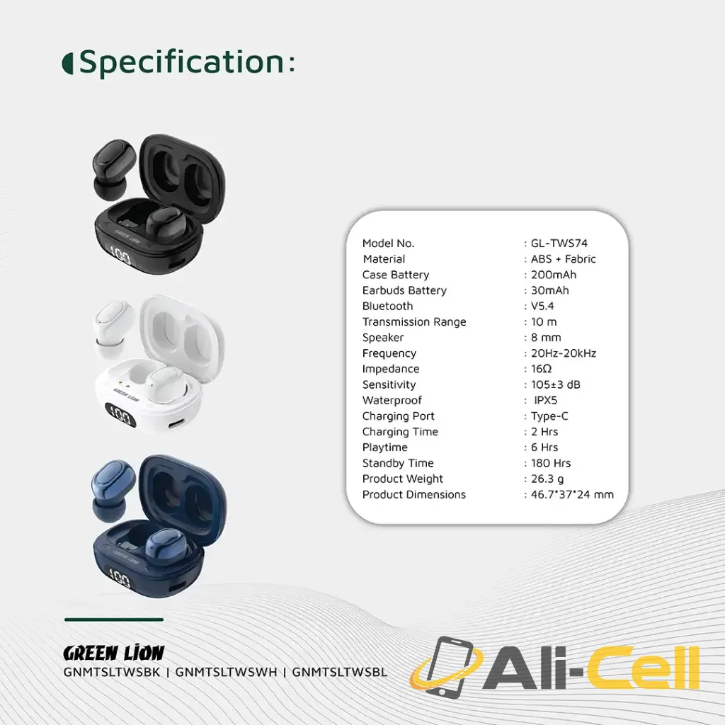Green Lion Mittersill True Wireless Earbuds — 2