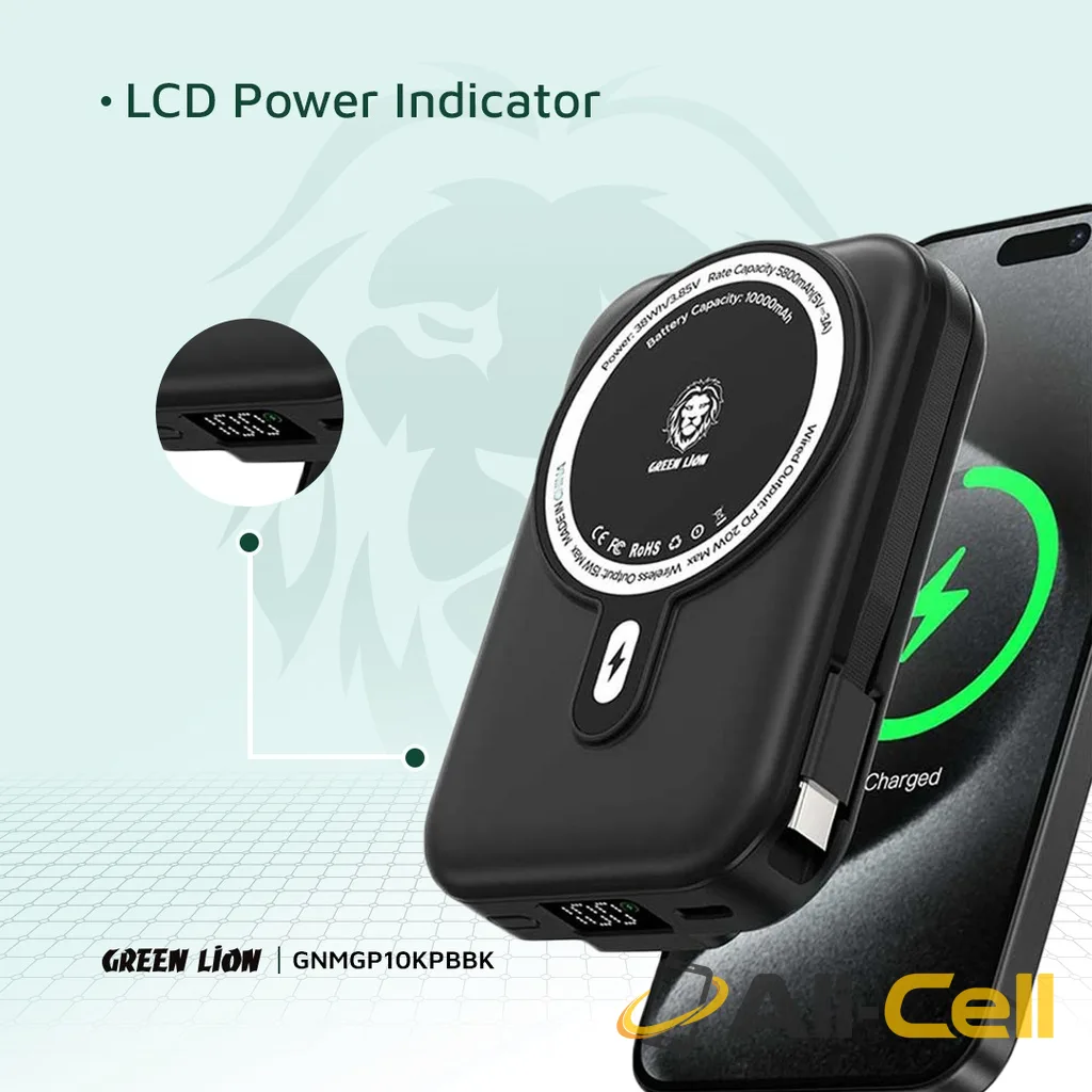 Green Lion Monaco Grip 10000mAh Power Bank — 3
