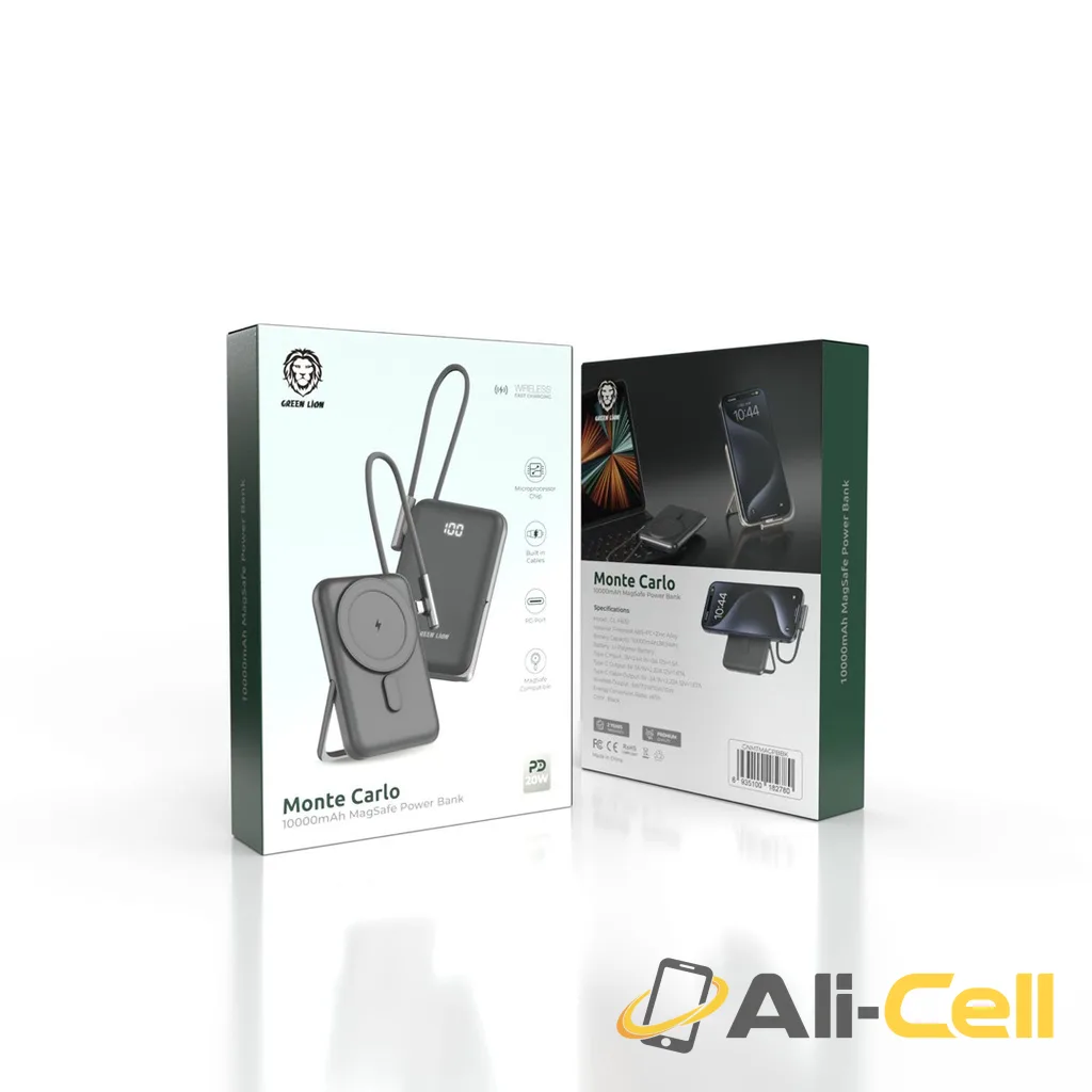 Green Lion Monte Carlo Magsafe Power Bank 10000mAh PD 20W — 3