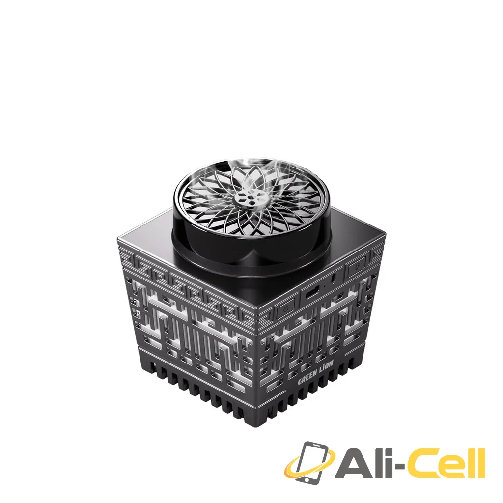 Green Lion Moon Bakhour Quran Speaker - Black — 3