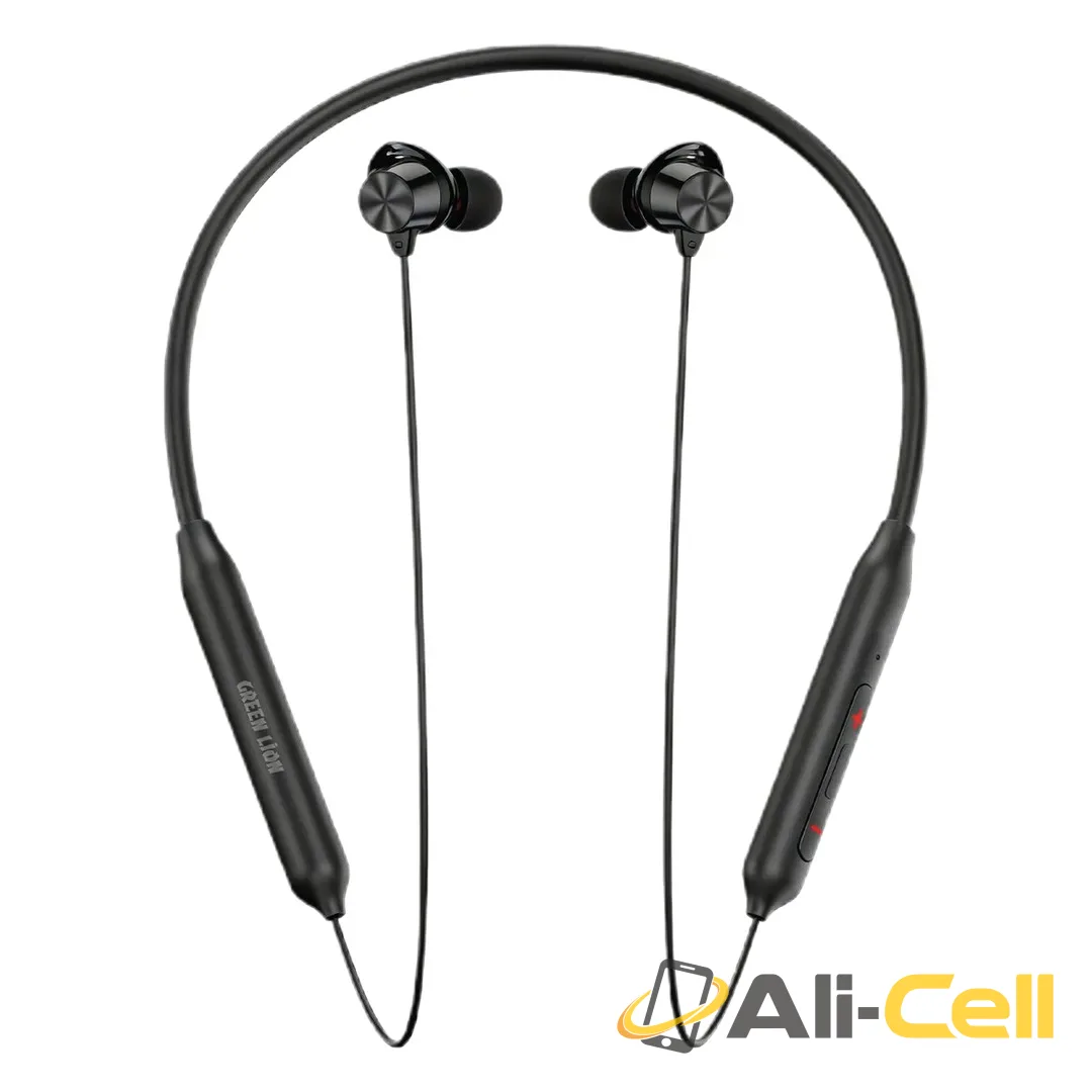Green Lion Move X Wireless Neckband - Black