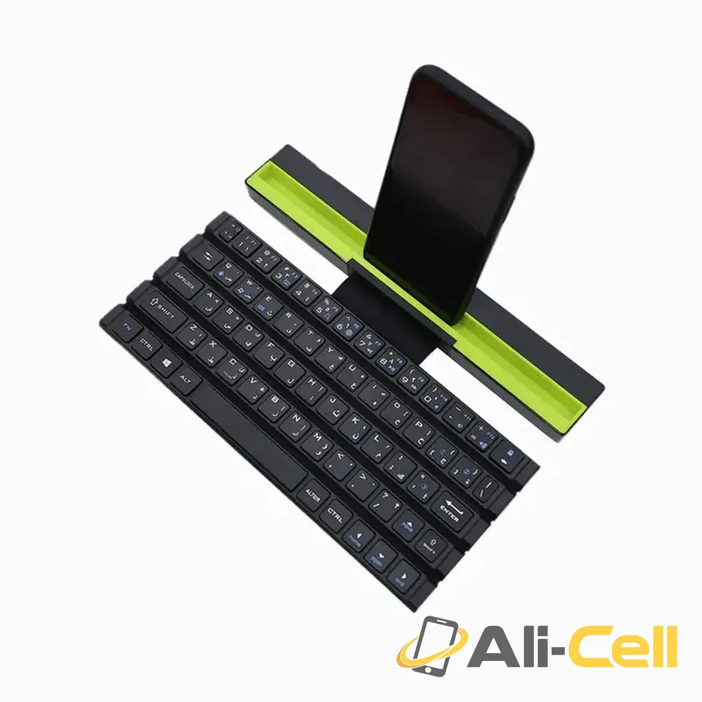 Green Lion Multi-Functional Rollable Wireless Keyboard ( Arabic / English ) - Black — 3
