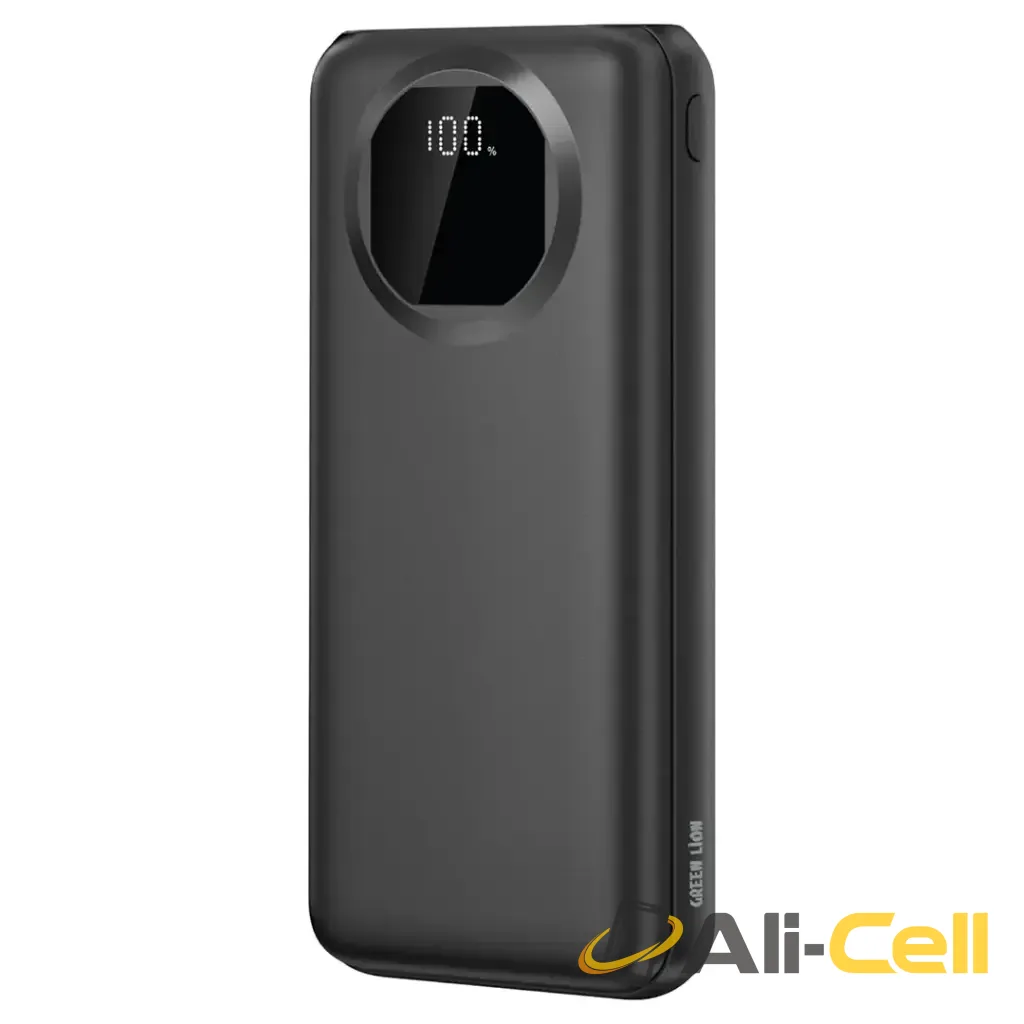 Green Lion Nairo 20000mAh Power Bank PD 20W - Black