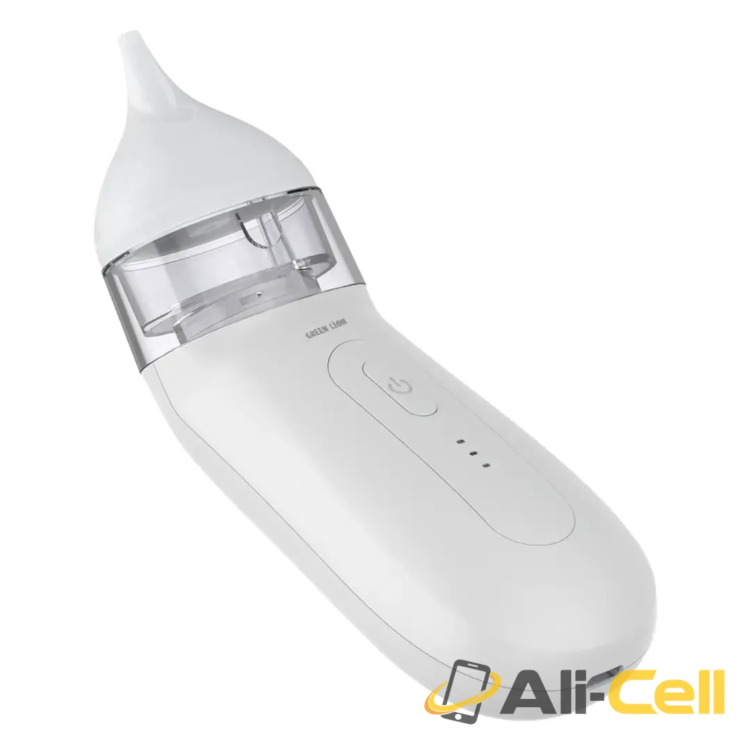 Green Lion Nasal Aspirator Baby Nose Cleaner - White — 2
