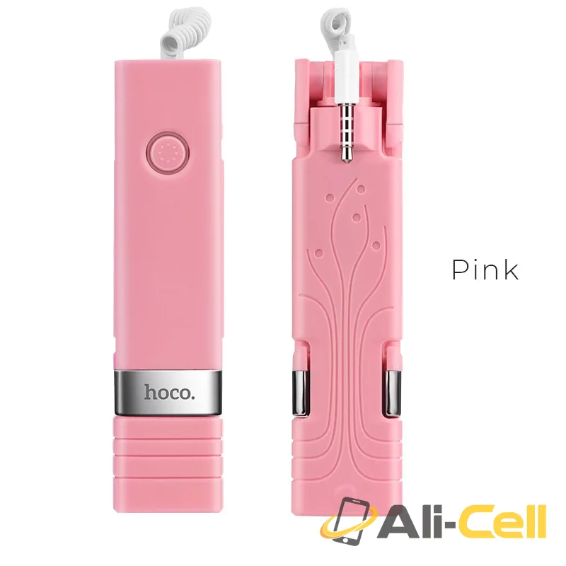 Selfie stick “K3 Beauty” 3.5mm jack wired monopod