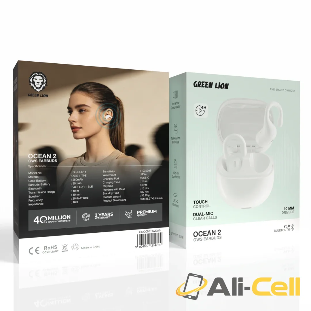 Green Lion Ocean 2 OWS Earbuds — 2