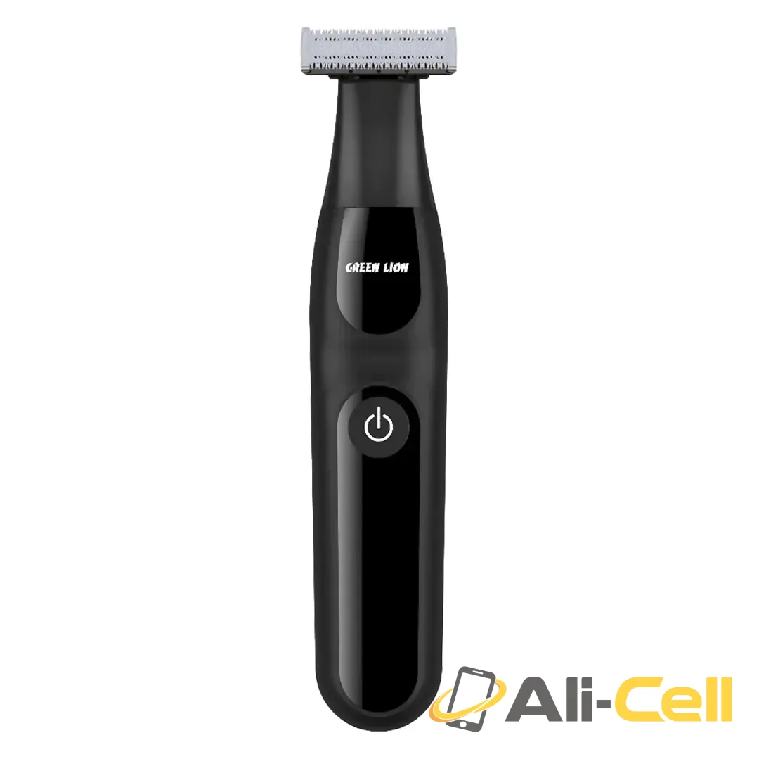 Green Lion One Blade Plus Hair, Nose & Eyebrow Trimmer - Black