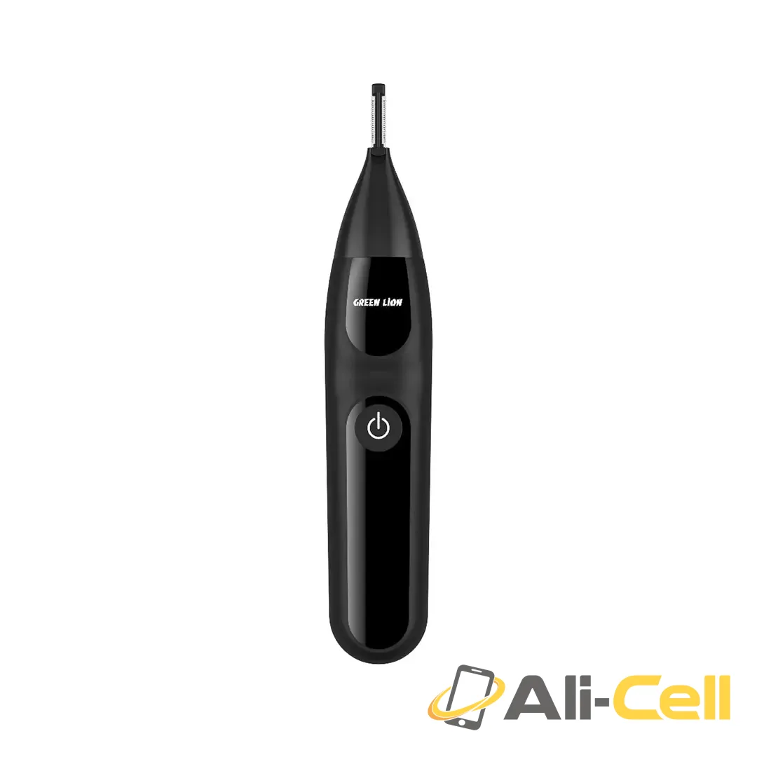 Green Lion One Blade Plus Hair, Nose & Eyebrow Trimmer - Black — 2