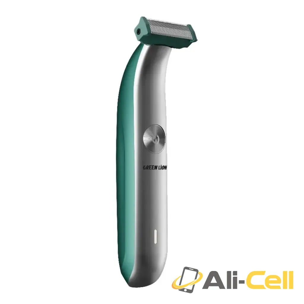Green Lion One Blade X Hair Trimmer - Silver/Green — 2