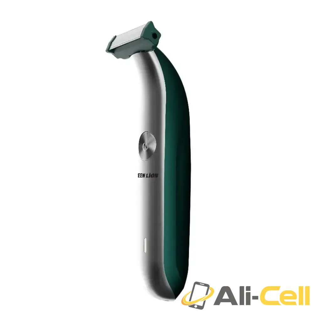 Green Lion One Blade X Hair Trimmer - Silver/Green — 3