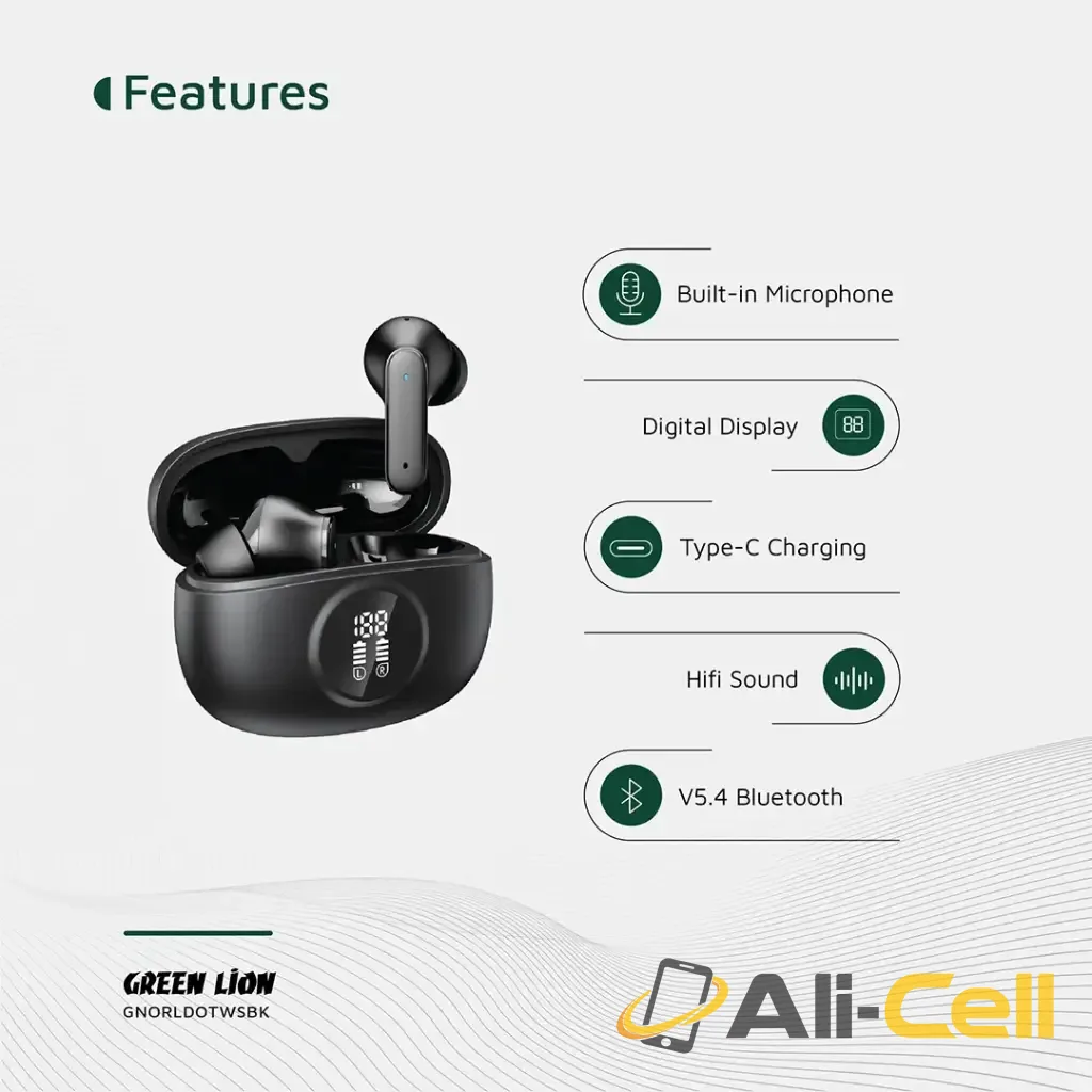 Green Lion Orlando True Wireless Earbuds — 3
