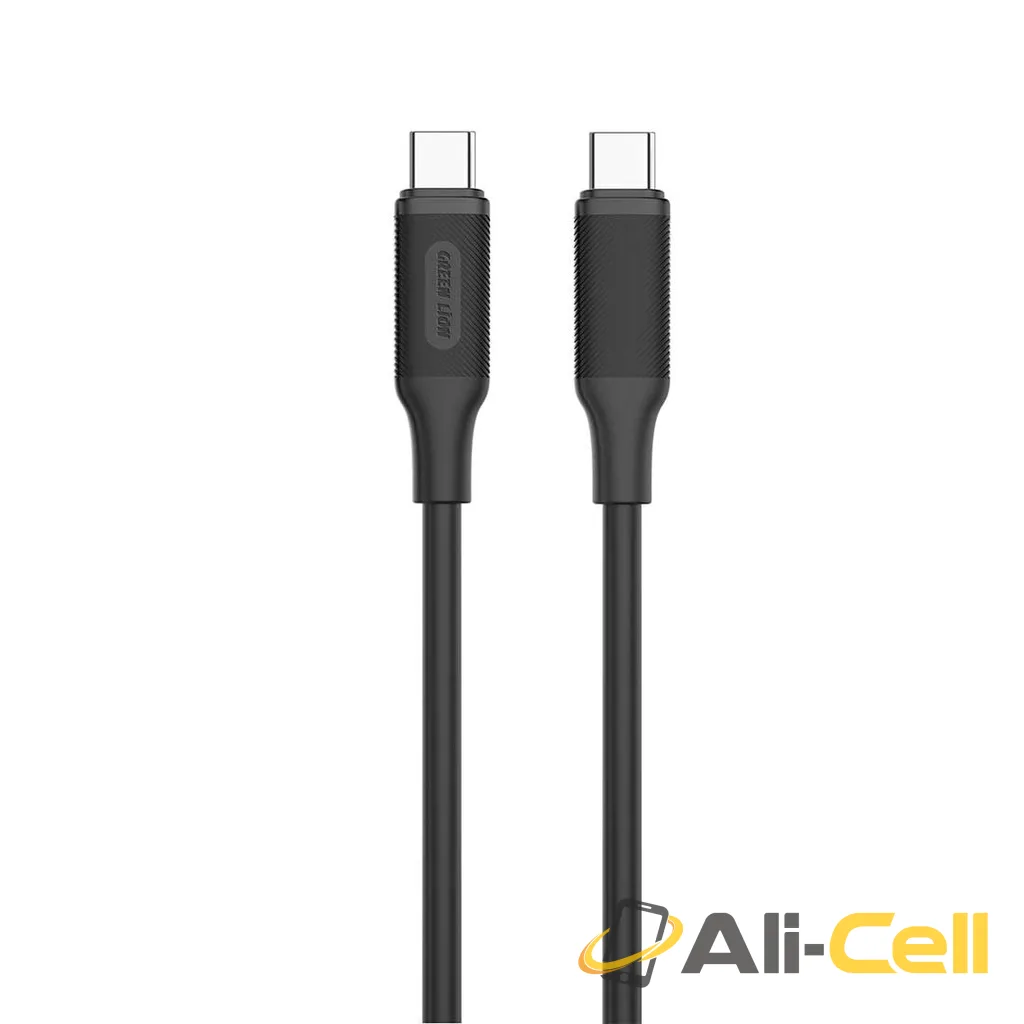 Green Lion PD 20W USB-C EU Wall Charger With USB-C To USB-C Cable - Black — 2