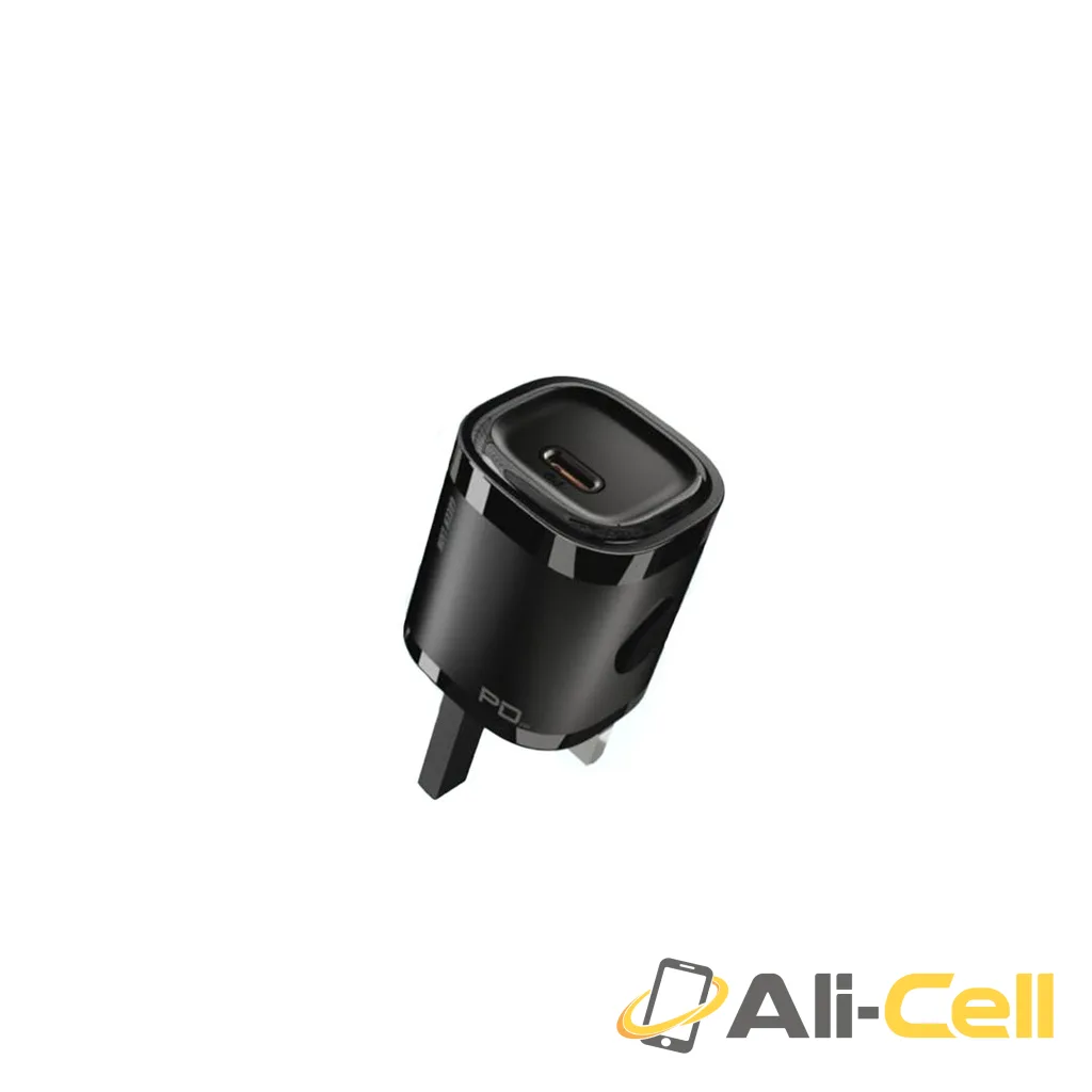 Green Lion PD 20W+TC-TC data cable1m Black/Orange