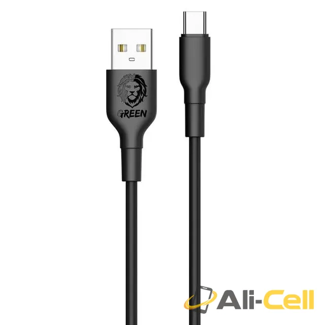 Green Lion PVC Type-C Cable 1.2m 2A