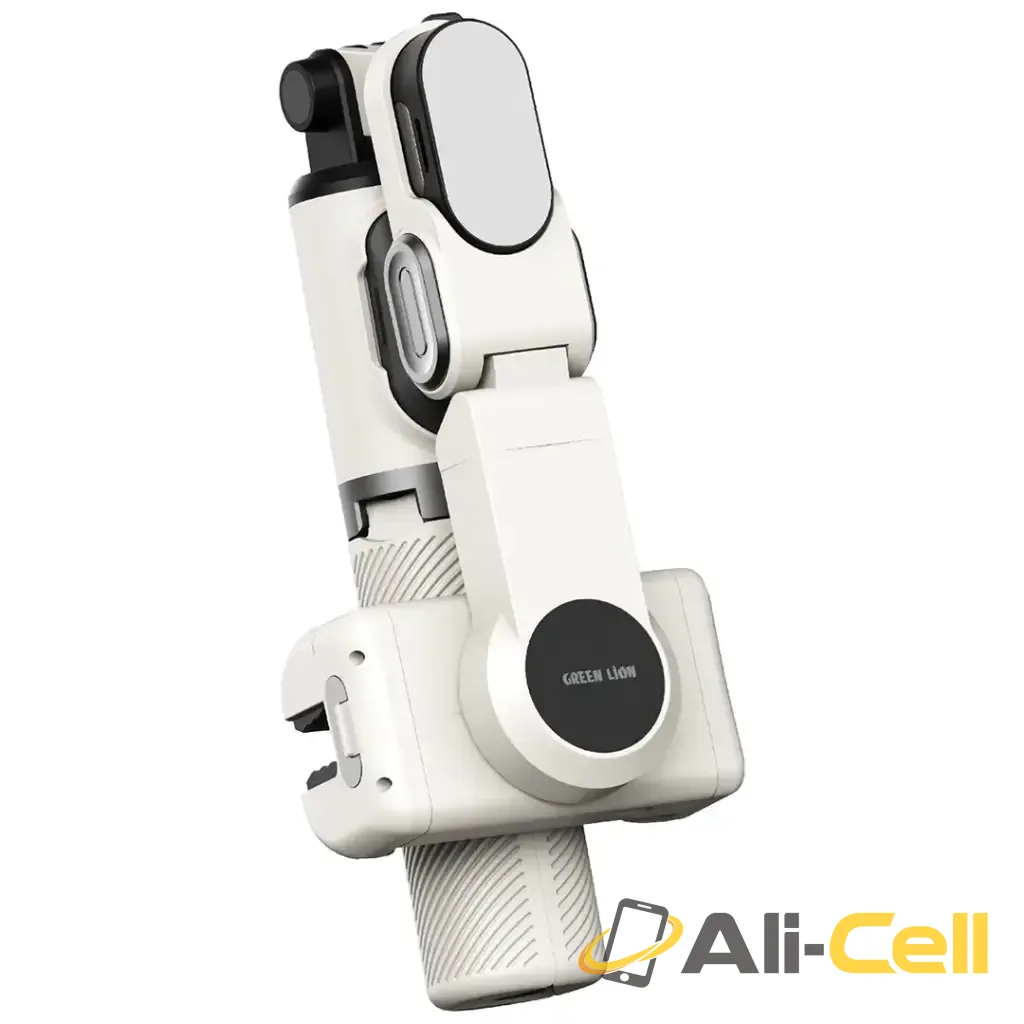 Green Lion Palermo Gimbal Tripod Stand with Remote Control - White — 3