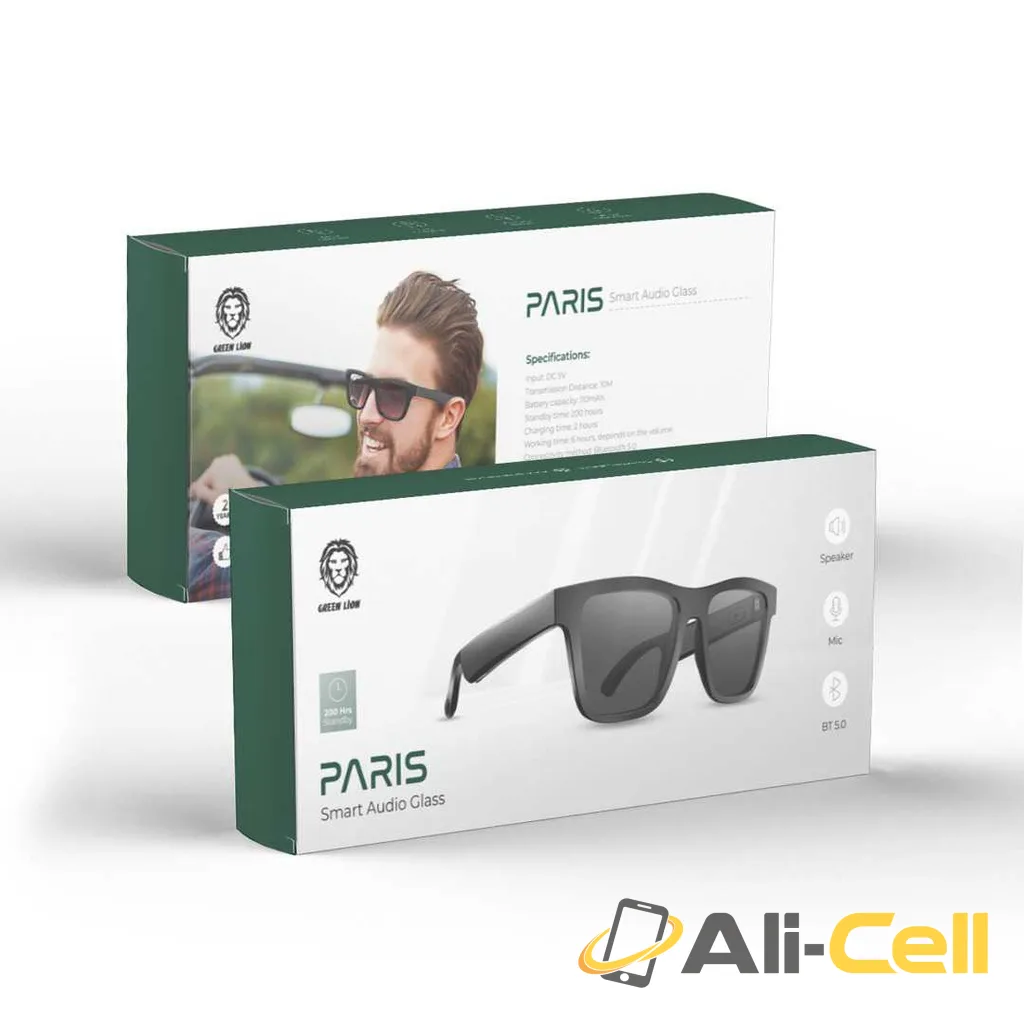 Green Lion Paris Smart Audio Glass - Black — 2