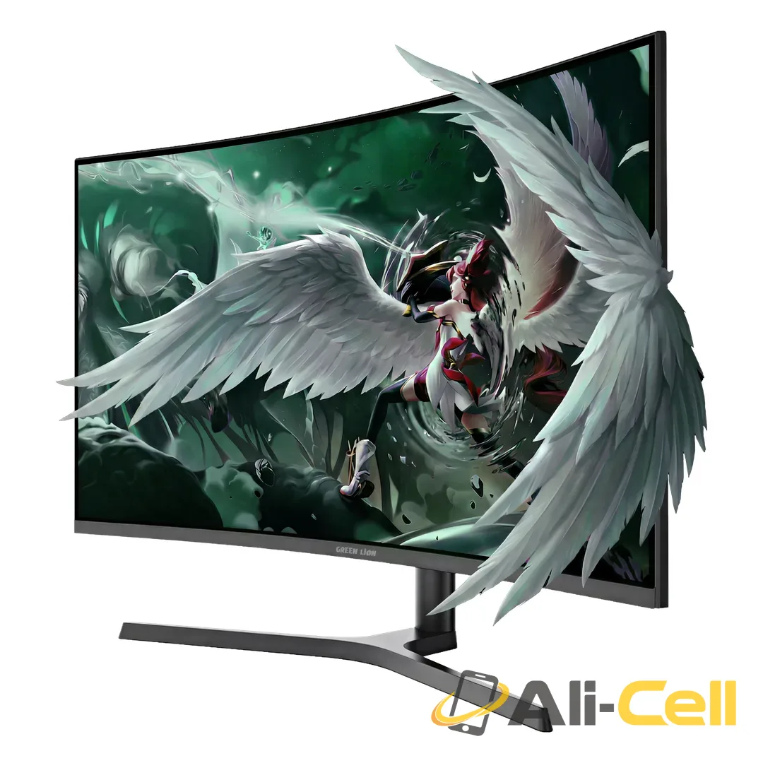 Green Lion Phantom 32" Gaming Monitor - Black