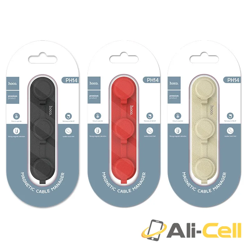 Cable manager “PH14” magnetic tabletop wires organizer — 7