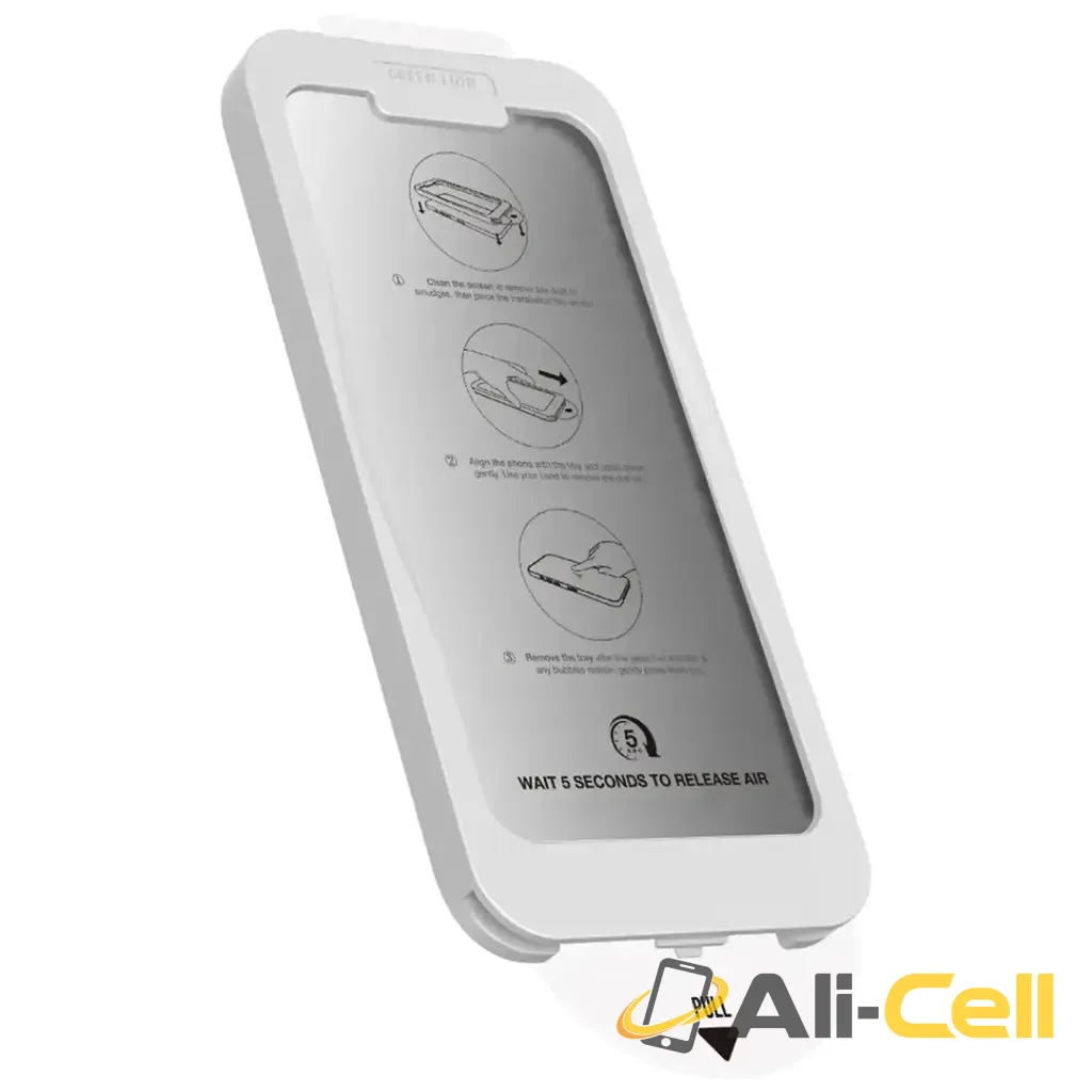 Green Lion Picasso 3D Privacy Glass with Alignment Tray for iPhone 17 Series - Black Edge/Privacy