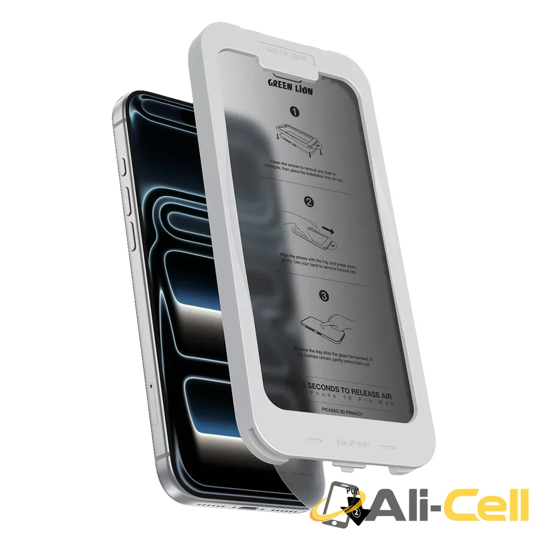 Green Lion Picasso 3D Glass for iPhone 18/17 Pro