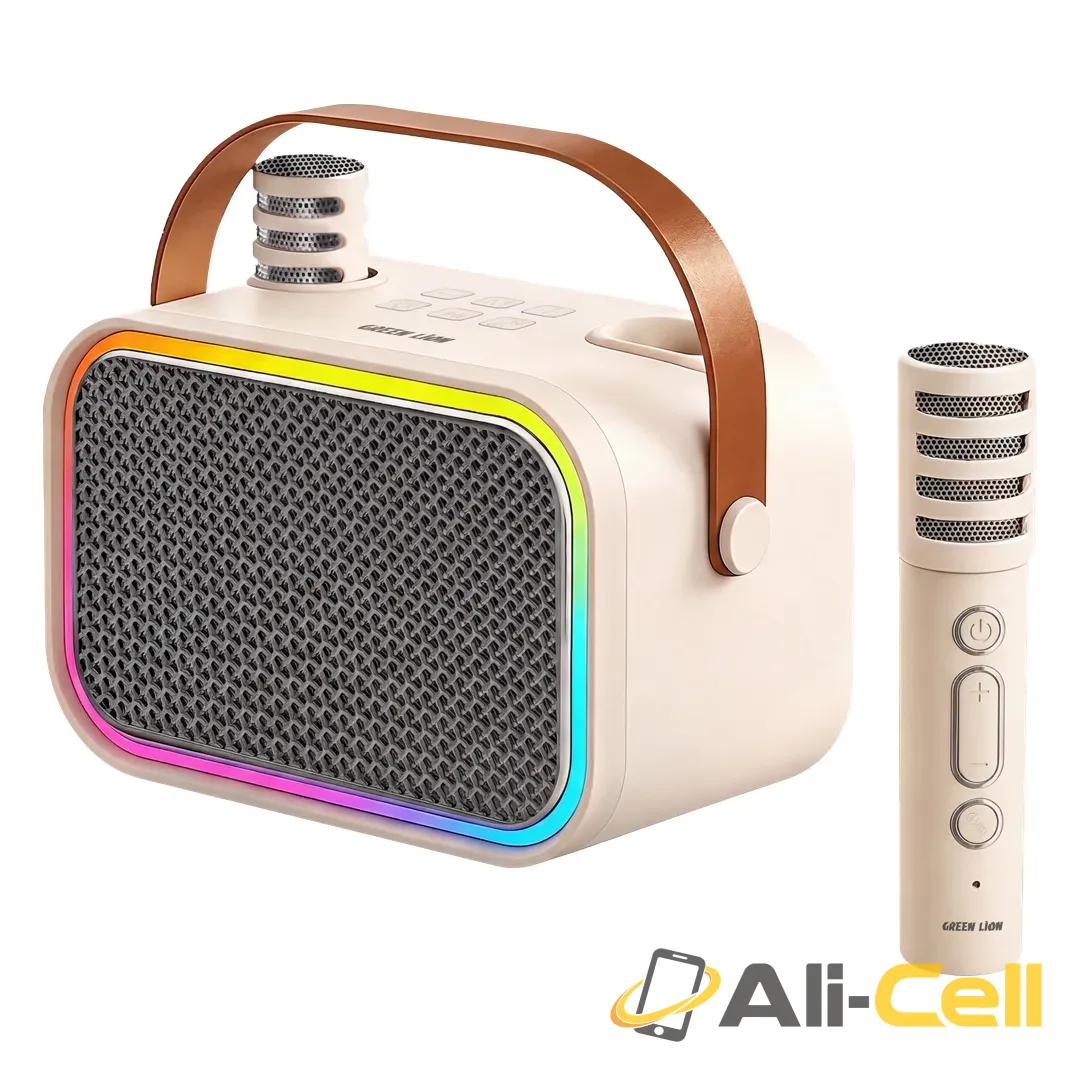 Green Lion Pico Kids Karaoke Speaker - Beige