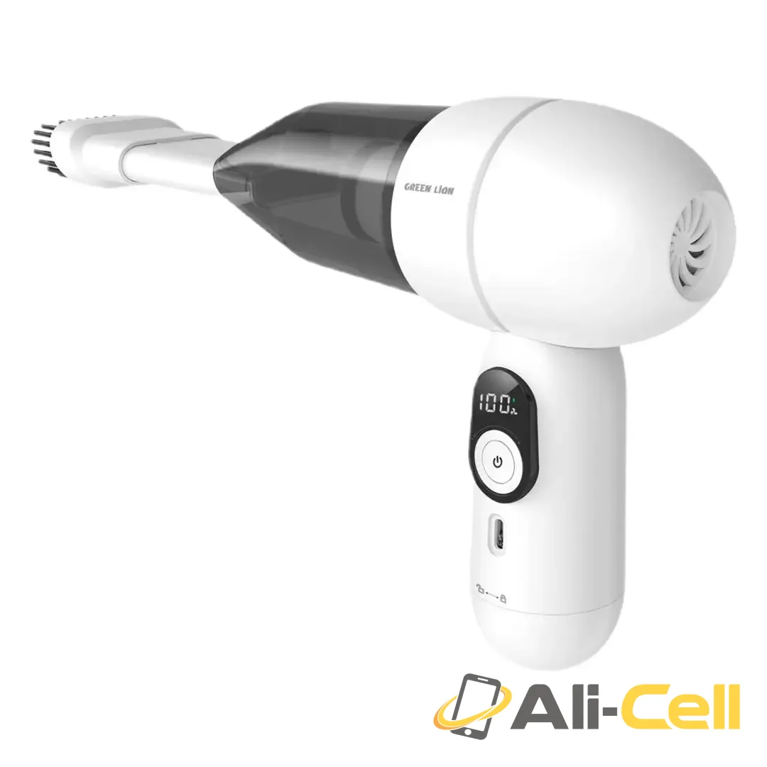 Green Lion Porta Vac 5-in-1 Mini Vacuum - White — 3