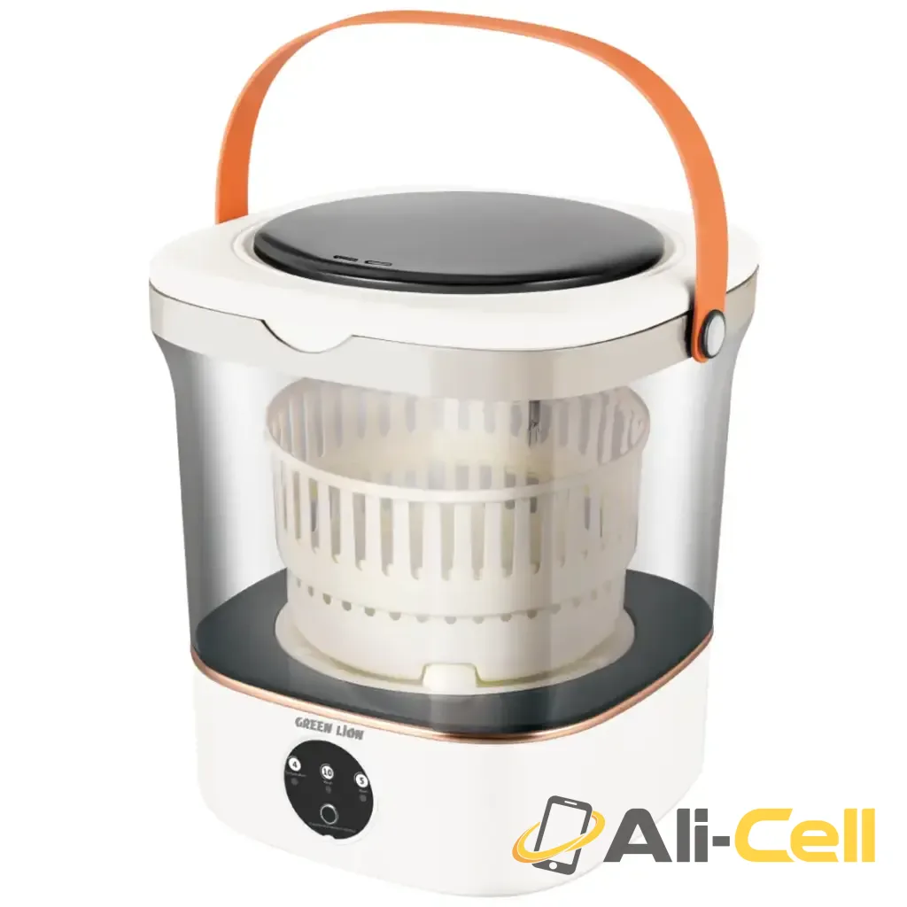 Green Lion Portable 12L Washing Machine - White — 2