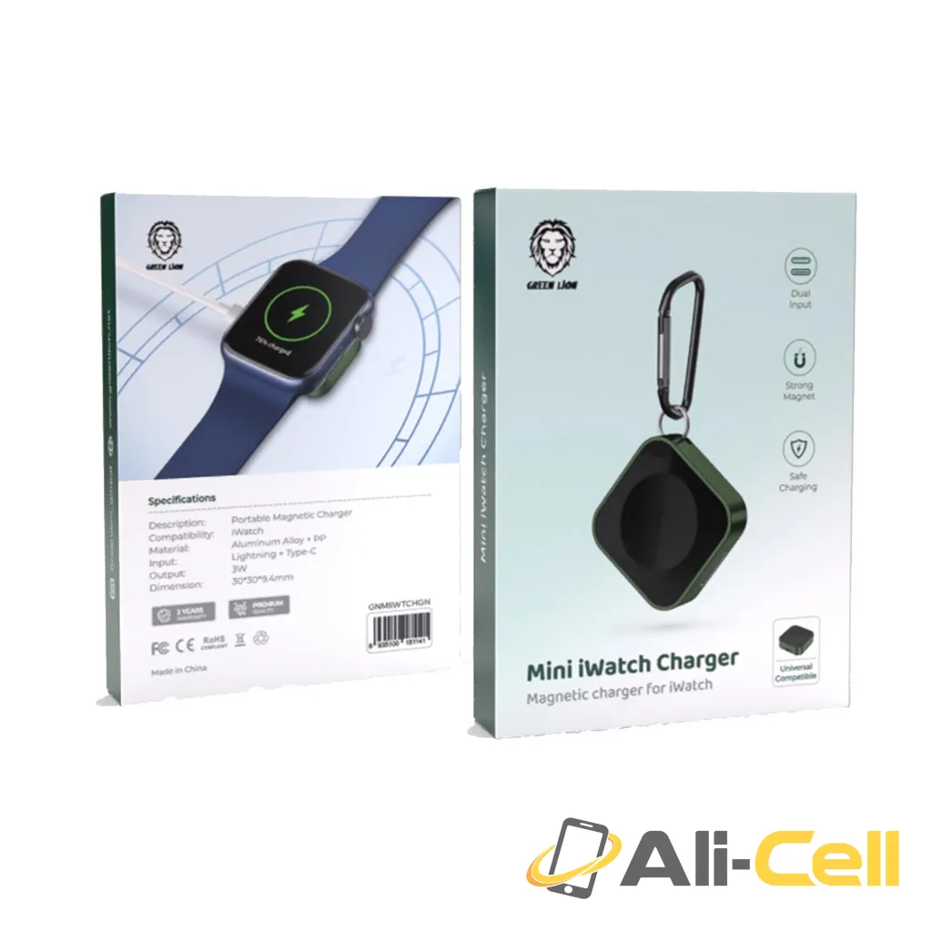 Green Lion Portable Magnetic iWatch Charger — 3