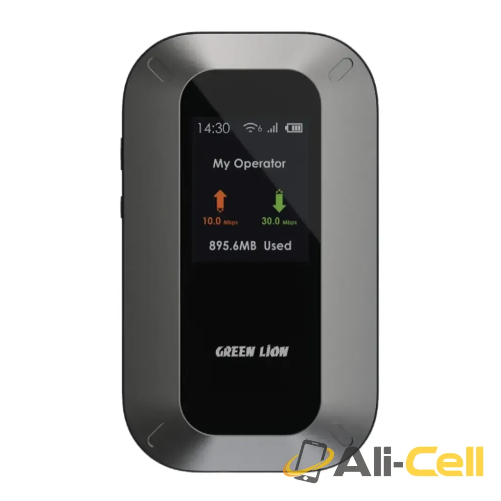 Green Lion Portable Mifi Router - Black