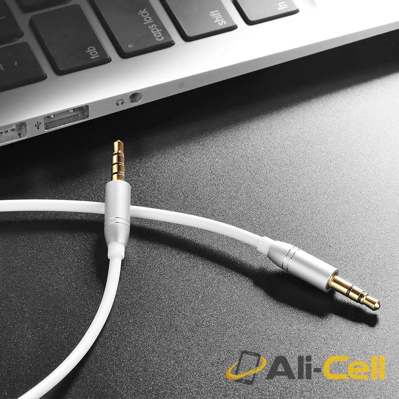 Cable 3.5mm to 3.5mm “UPA05 Yueyin” AUX with mic and button — 6