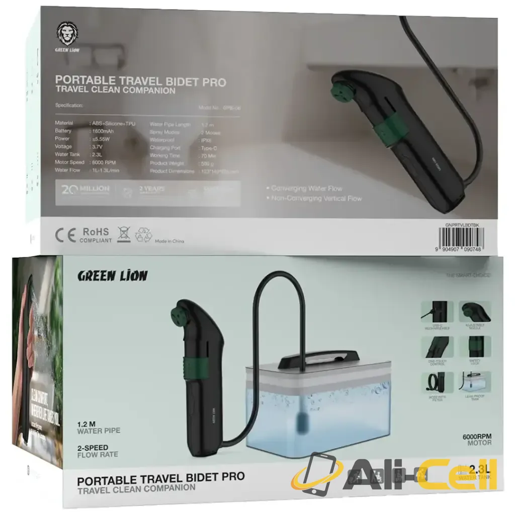 Green Lion Portable Travel Bidet Pro with Tank — 2