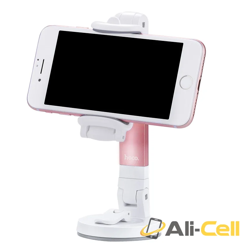 Tabletop holder “P6” phone clip suction mount — 2