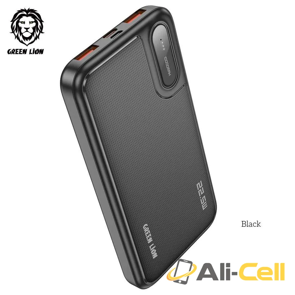 Green Lion Power Mate 10 PD Power Bank 10000mAh PD 20W QC3.0 22.5W — 2