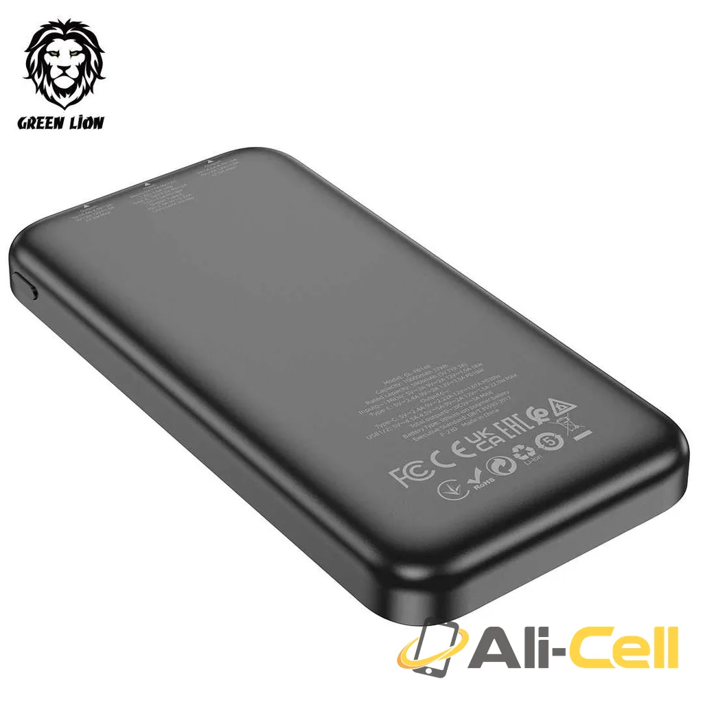 Green Lion Power Mate 10 PD Power Bank 10000mAh PD 20W QC3.0 22.5W — 3