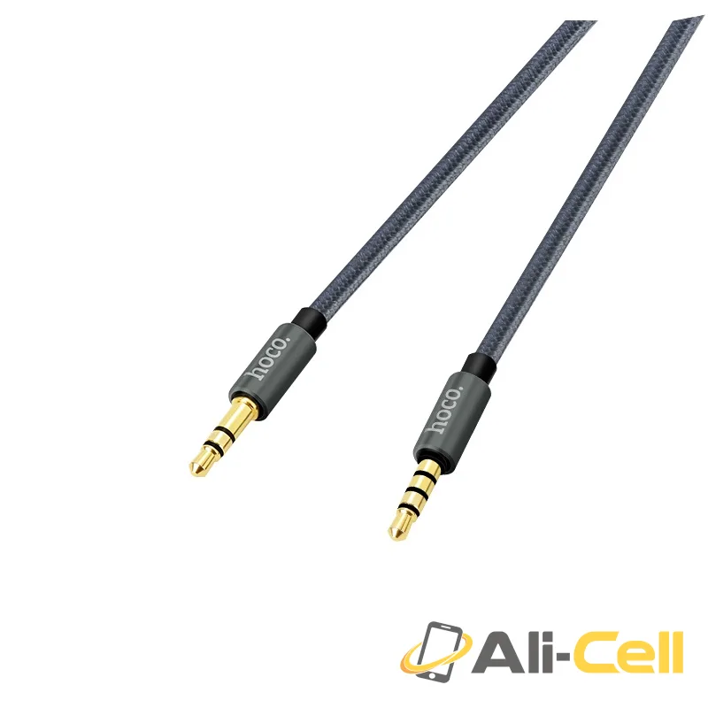 Cable 3.5mm to 3.5mm “UPA04 Noble sound” AUX with mic and button — 2