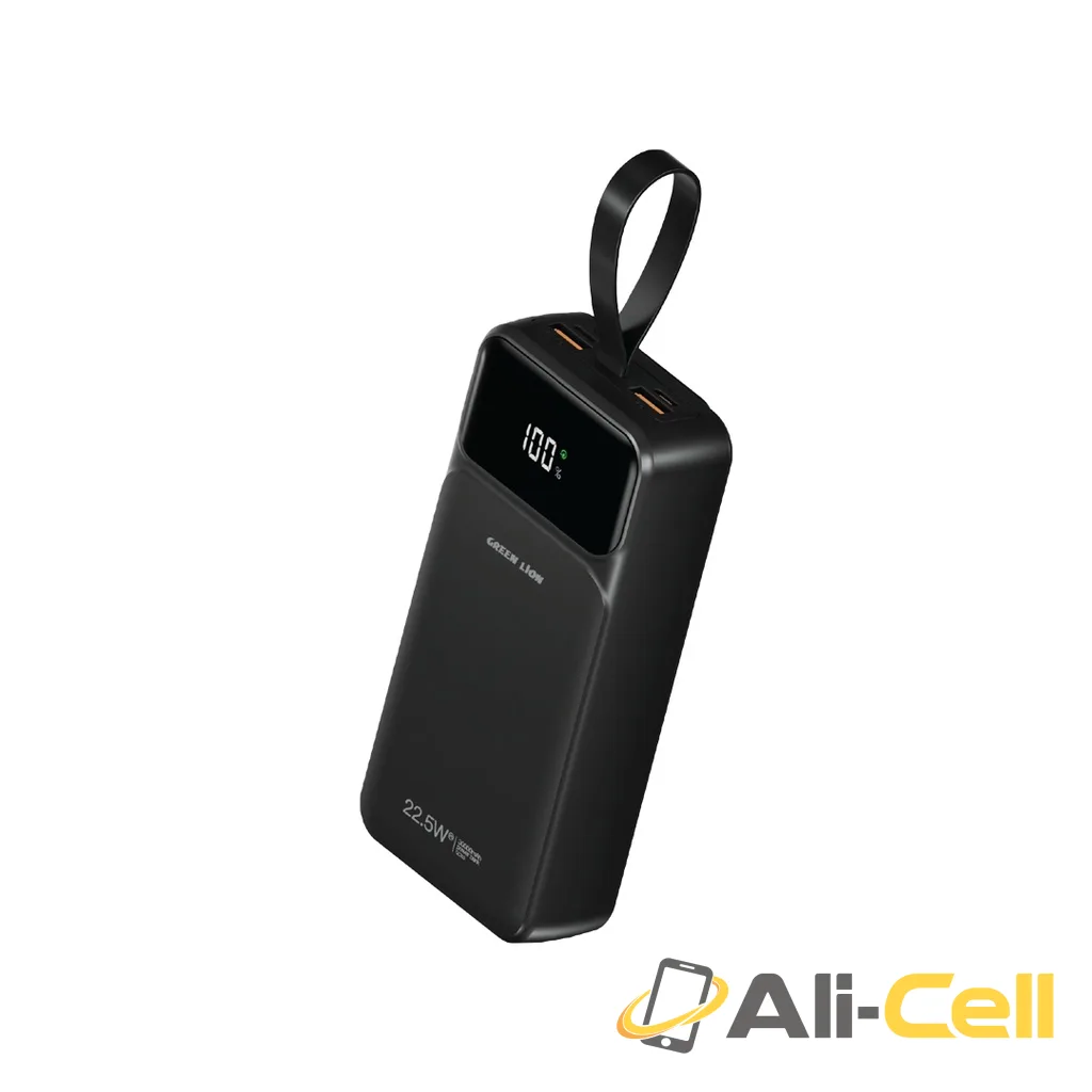 Green Lion Power Tank 30000mAh Power Bank - Black