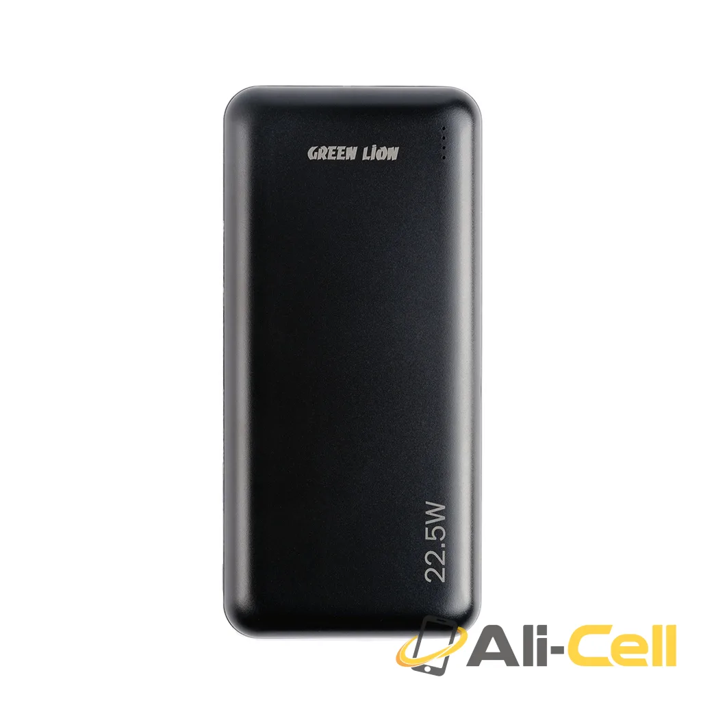 Green Lion PowerPack Fast Charge Power Bank 30000mAh PD 20W QC3.0 22.5W - Black