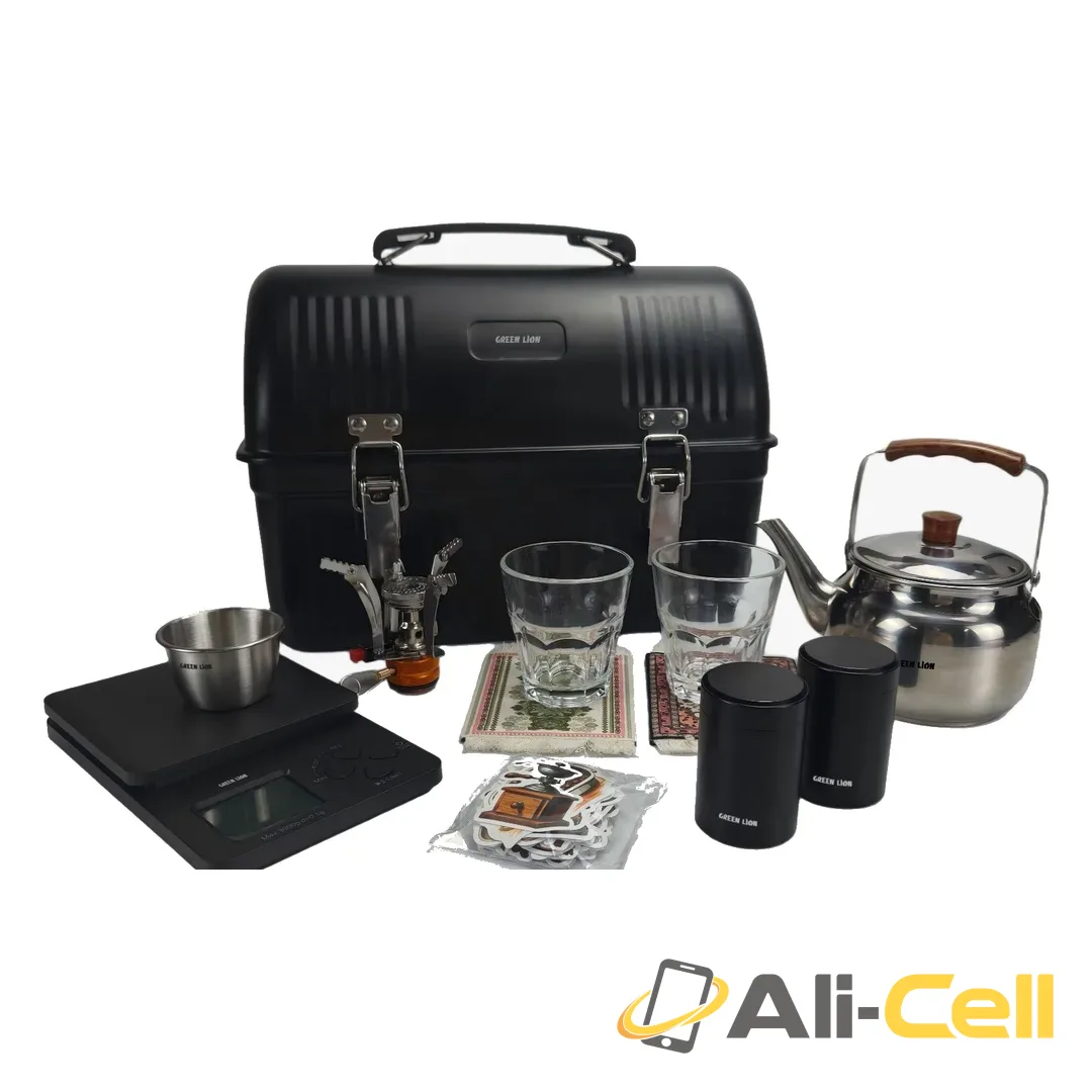Green Lion Prestige Tea & Coffee Maker - Black