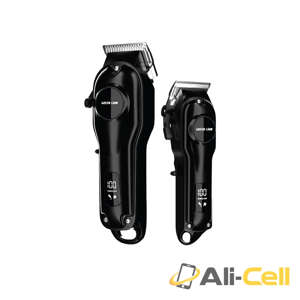 Green Lion ProClip Duo 7 in 1 Hair Trimmer - Black