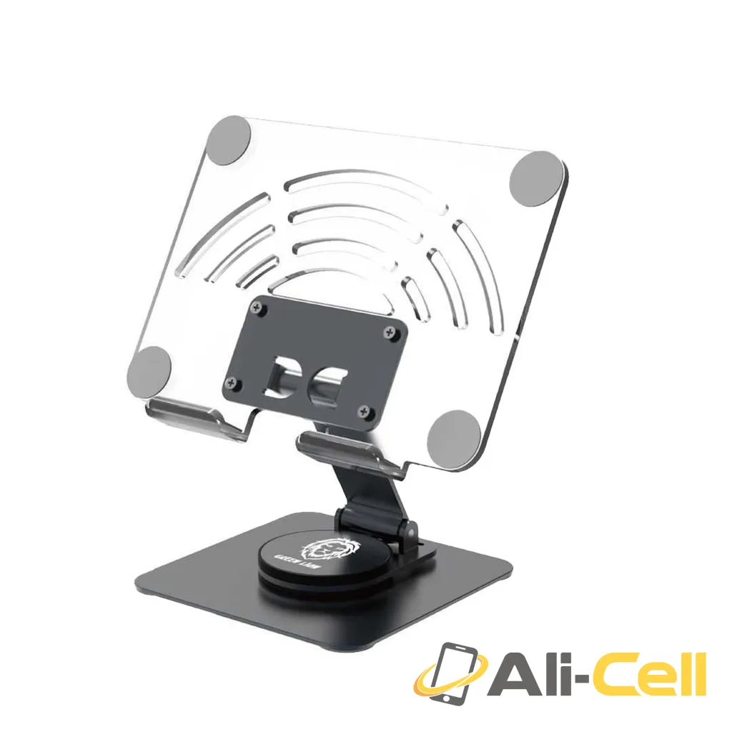Green Lion Professional 360 Rotating Table Stand - Clear