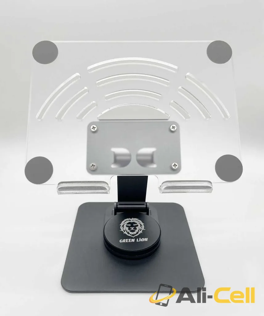 Green Lion Professional 360 Rotating Table Stand - Clear — 2