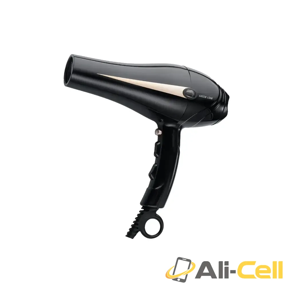 Green Lion Professional Hair Dryer 2000W - Black